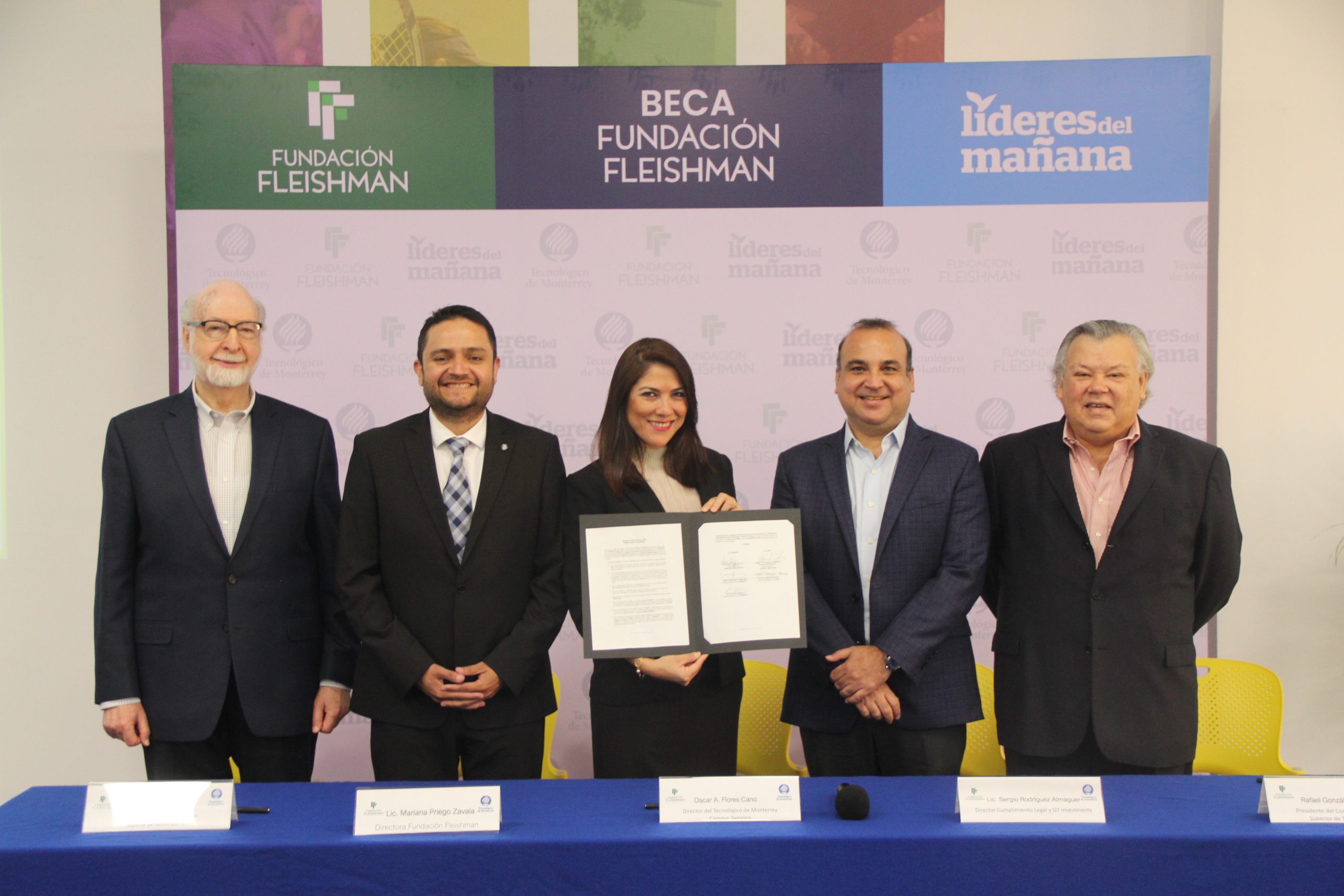 Fundación Fleishman continúa impulsando la educación, apoyando el Programa “Líderes del Mañana” del Tecnológico de Monterrey.